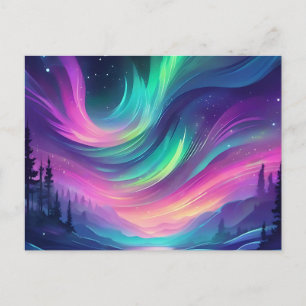 Dreamy Aurora Borealis Briefkaart