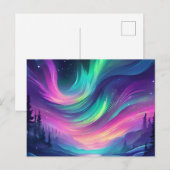 Dreamy Aurora Borealis Briefkaart (Voorkant / Achterkant)
