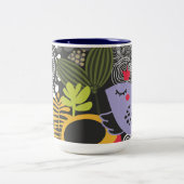 Dreamy Bird Mug Tweekleurige Koffiemok (Center)