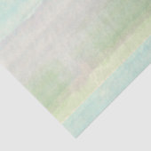 Dreamy Blauw Groen Waterverf Tissuepapier (Detail)