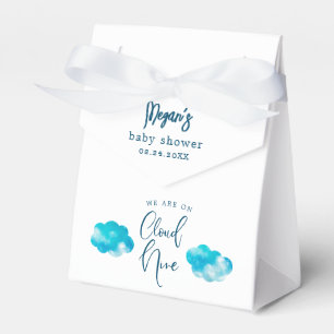 Dreamy Blue Cloud Nine Boy Baby shower Bedankdoosjes