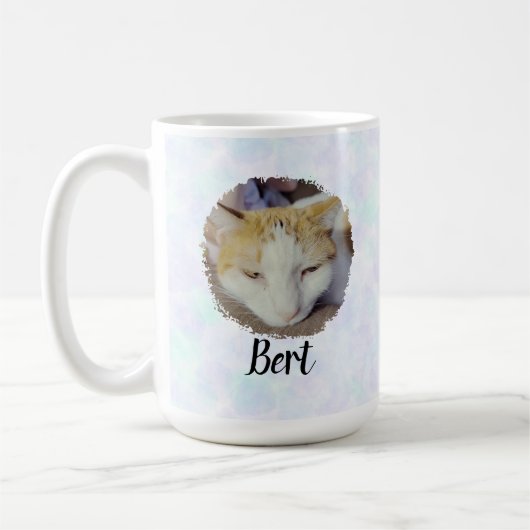 Dreamy Blue Photo Koffiemok (Links)