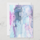 Dreamy Bridal Feud Trivia Shower Game Card Kaart (Achterkant)