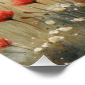 Dreamy Bunny: Een beetje van Whimsy Bunny Perfect Poster (Hoek)