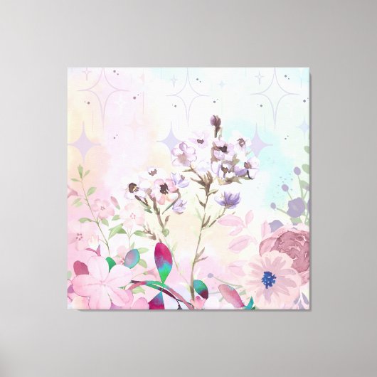 Dreamy Butterfly & Bee Meadow Framed Art Print  (Voorkant)