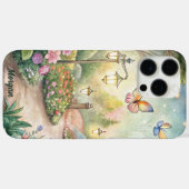 Dreamy Butterfly Garden Path - Betoverde tuin Case-Mate iPhone Case (Achterkant (horizontaal))