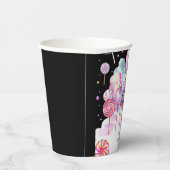 Dreamy Candyland Verjaardag Papieren Bekers (Rechts)