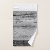 Dreamy Capri Ocean Sunset View 1 - BW Bad Handdoek (Handdoek)