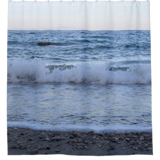 Dreamy Capri Ocean Sunset View 1 Douchegordijn (Voorkant)