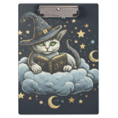 Dreamy Cat Wizard Klembord (Voorkant)
