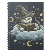 Dreamy Cat Wizard Notitieboek (Voorkant)
