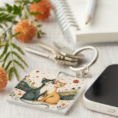 Dreamy Cats Sleutelhanger (Voorkant Rechts)