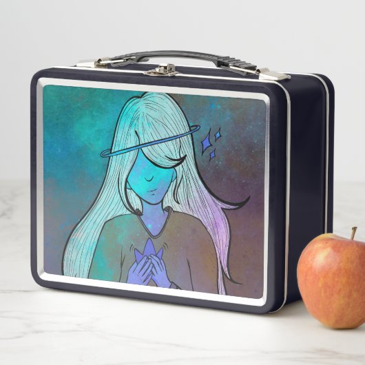 Dreamy, Celestial Space Lunch Box  (In situ)