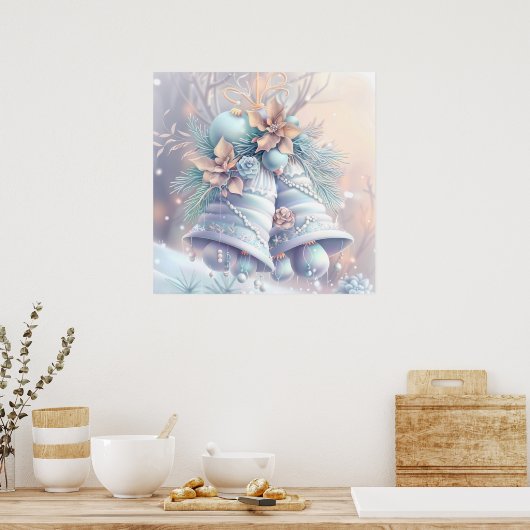 Dreamy Christmas Bell Poster (Keuken)