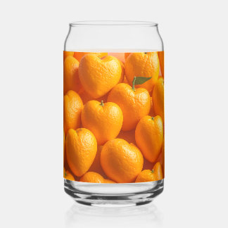 Dreamy Citrus Heart Blikvorm Glas