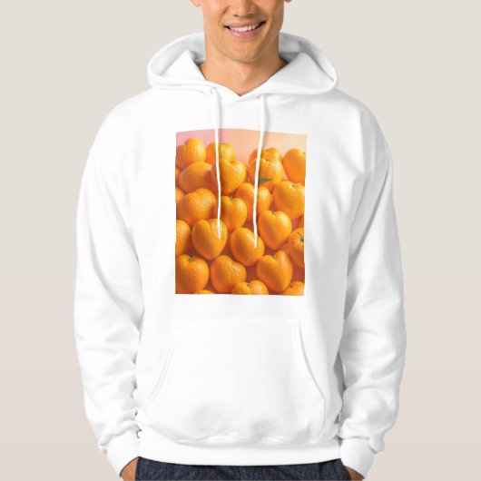 Dreamy Citrus Heart Hoodie (Voorkant)