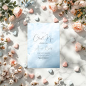Dreamy Cloud 9-Baby shower Kaart