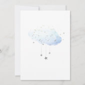 Dreamy Cloud 9 Engagement Party Kaart (Achterkant)