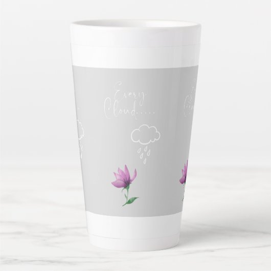 Dreamy Cloud Design Latte Mok (Voorkant)