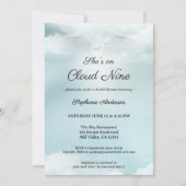 Dreamy Cloud Nine Vrijgezellenfeest Kaart (Voorkant)