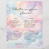 Dreamy Cloud Wat op je telefoon Vrijgezellenfeest  (Voorkant)