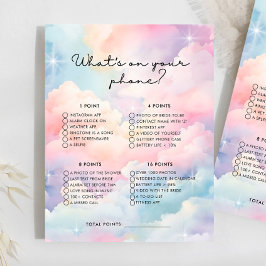 Dreamy Cloud Wat op je telefoon Vrijgezellenfeest 