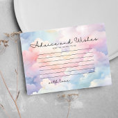 Dreamy Clouds Advies en Wensen Vrijgezellenfeest Informatiekaartje