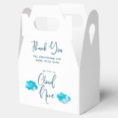 Dreamy Clouds Boy Baby shower Bedankdoosjes (Geopend)