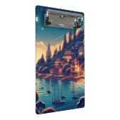 Dreamy Coastal Night Mini Klembord (Schuin)