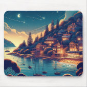 Dreamy Coastal Night Muismat (Voorkant)