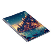 Dreamy Coastal Night Notitieboek (Rechterzijde)