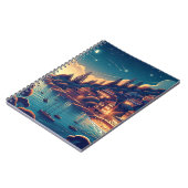 Dreamy Coastal Night Notitieboek (Linkerzijde)