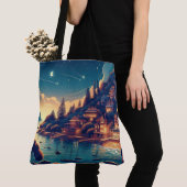 Dreamy Coastal Night Tote Bag (Dichtbij)