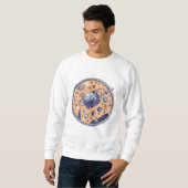 Dreamy Cosmic Sphere Sweatshirt (Voorkant volledig)