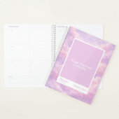 Dreamy Cotton Candy Cloudscape Block Quote Large Planner (Display)