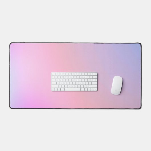 Dreamy Cotton Candy Pastel Gradient Bureaumat (Keyboard & Muis)