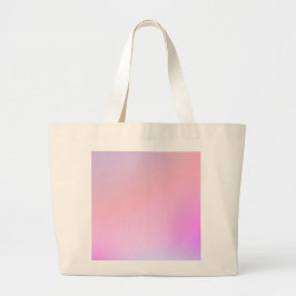 Dreamy Cotton Candy Pastel Gradient Grote Tote Bag