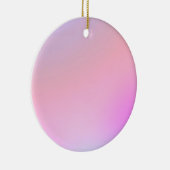 Dreamy Cotton Candy Pastel Gradient Keramisch Ornament (Rechts)