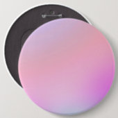 Dreamy Cotton Candy Pastel Gradient Ronde Button 6,0 Cm (Voorkant /achterkant)