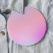 Dreamy Cotton Candy Pastel Gradient Ronde Button 6,0 Cm (In situ)