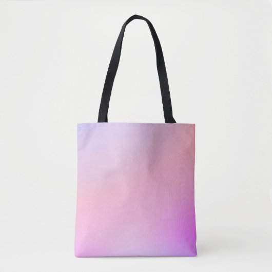 Dreamy Cotton Candy Pastel Gradient Tote Bag (Voorkant)