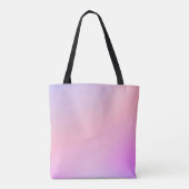 Dreamy Cotton Candy Pastel Gradient Tote Bag (Achterkant)