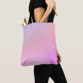 Dreamy Cotton Candy Pastel Gradient Tote Bag (Dichtbij)