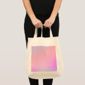 Dreamy Cotton Candy Pastel Gradient Tote Bag (Voorkant (product))