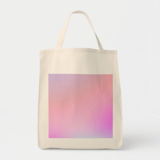 Dreamy Cotton Candy Pastel Gradient Tote Bag (Voorkant)