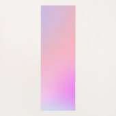 Dreamy Cotton Candy Pastel Gradient Yogamat (Achterkant)