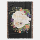 DREAMY CREAMY cream chow Deken (Voorkant Verticaal)