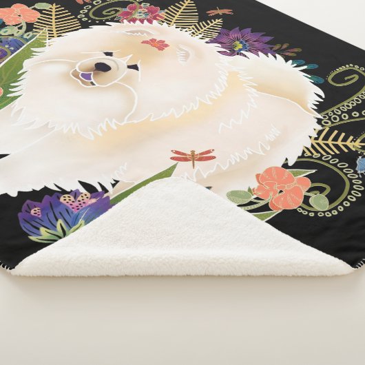 DREAMY CREAMY cream chow Sherpa Deken (3/4)