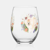 DREAMY CREAMY cream chow Wijnglas Zonder Voet (Achterkant)