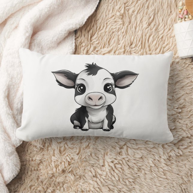 🛌💤 "Dreamy Dairy" Koe Kussen 💤🛌 (Deken)